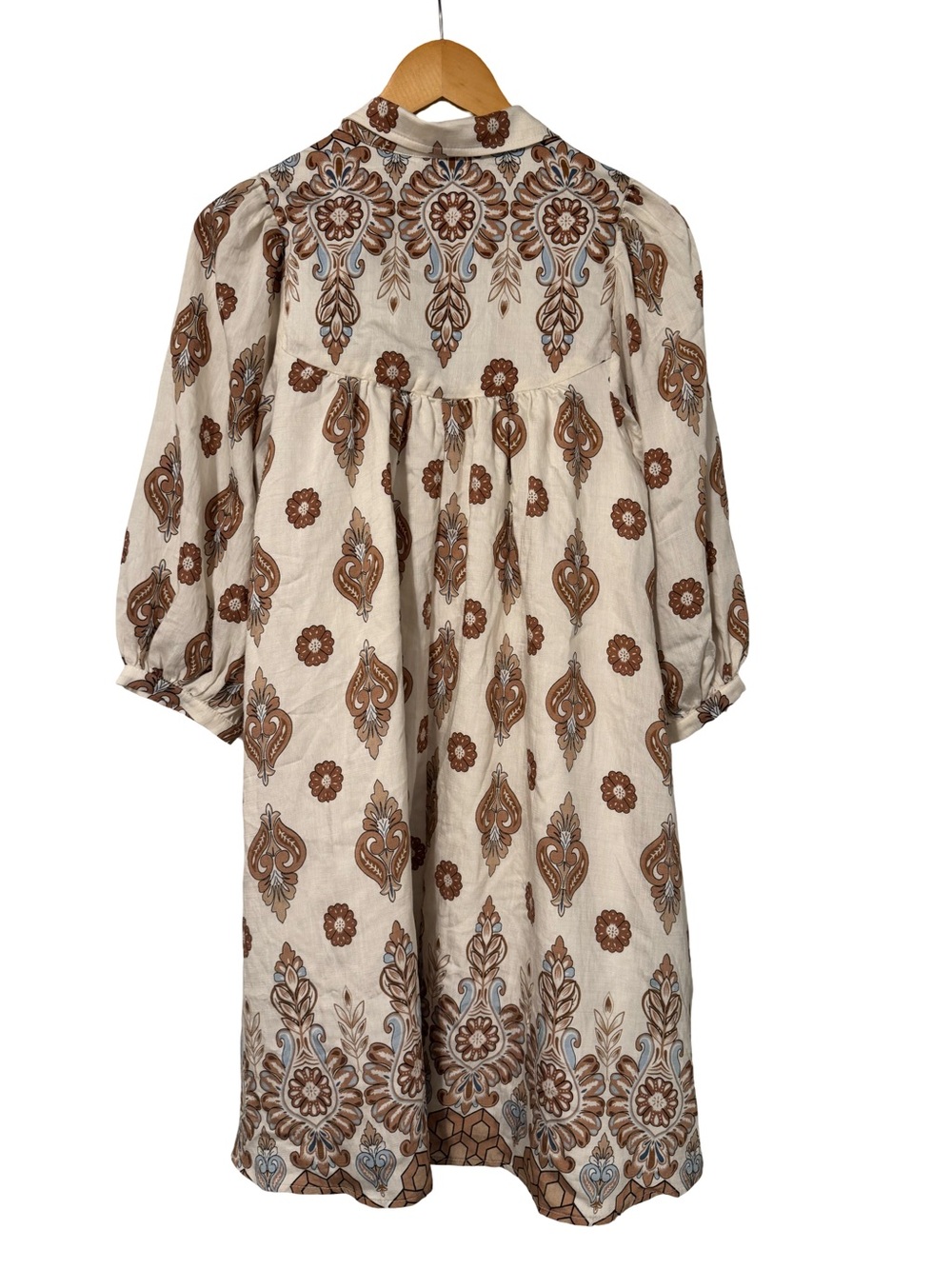 New Gigio Paisley Floral Mini Dress Bohemian - Picture 3 of 6